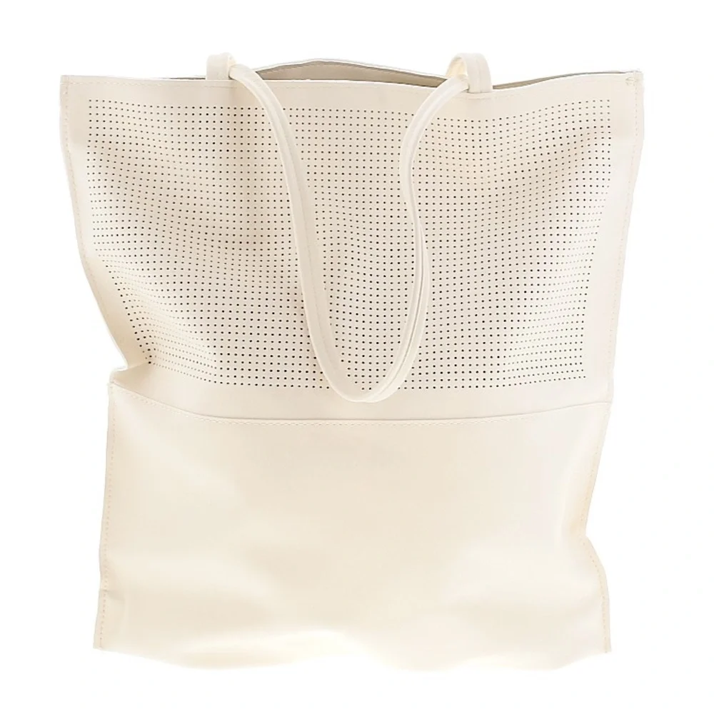 Saks Fifth Avenue Cream Tote